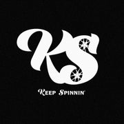 Keep Spinnin' - Embroidered T-Shirt