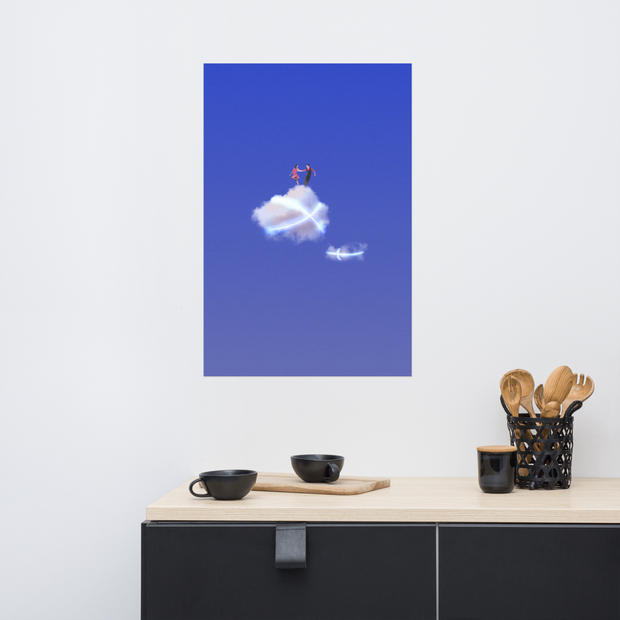 Nuvole Bianche - Poster (Digital Art)